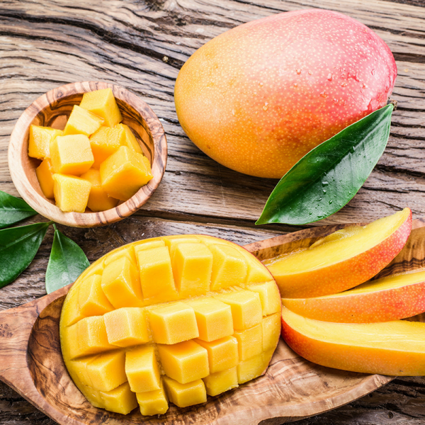 Kesar mango slice